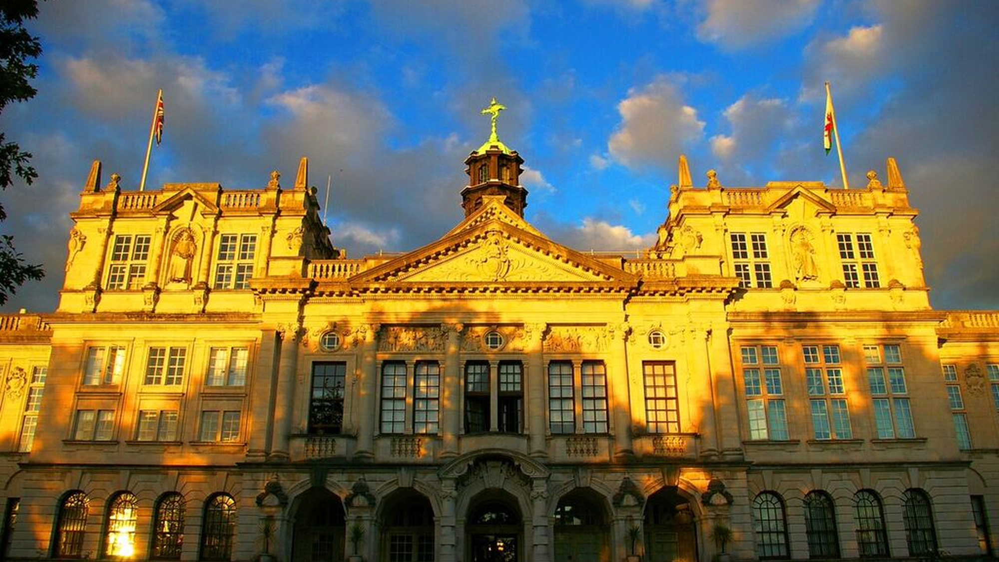 Cardiff University building